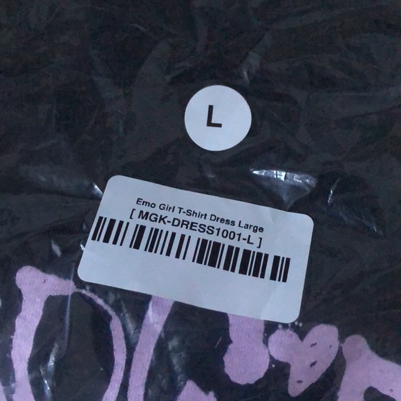 MGK EMO GIRL 🖤 Shirt Dress - Picture 5 of 6